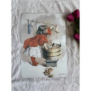 Ivory Soap Metal Sign Vintage Repop 11 1/2" x 16 1/2"